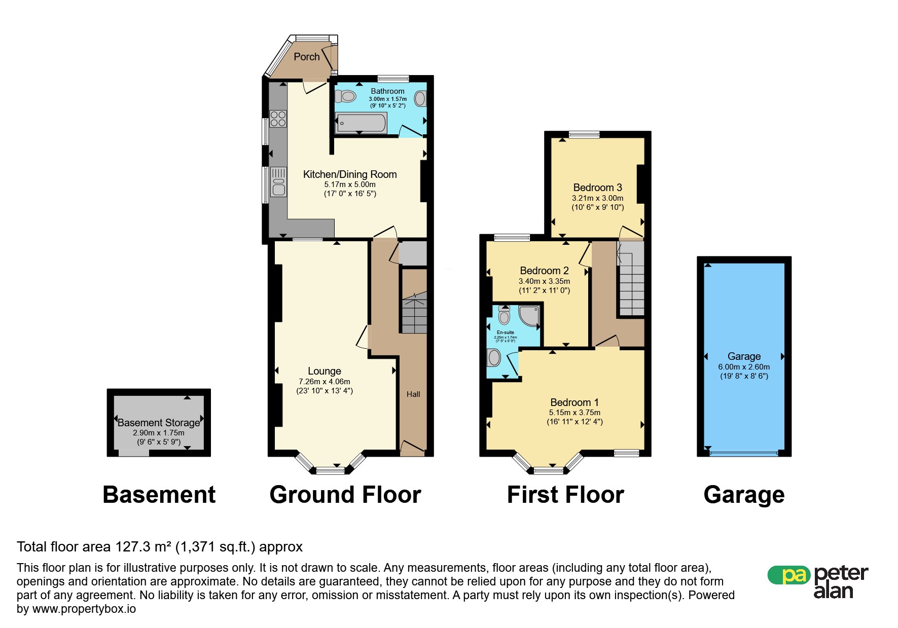 22, Church Street, TREDEGAR floorplan