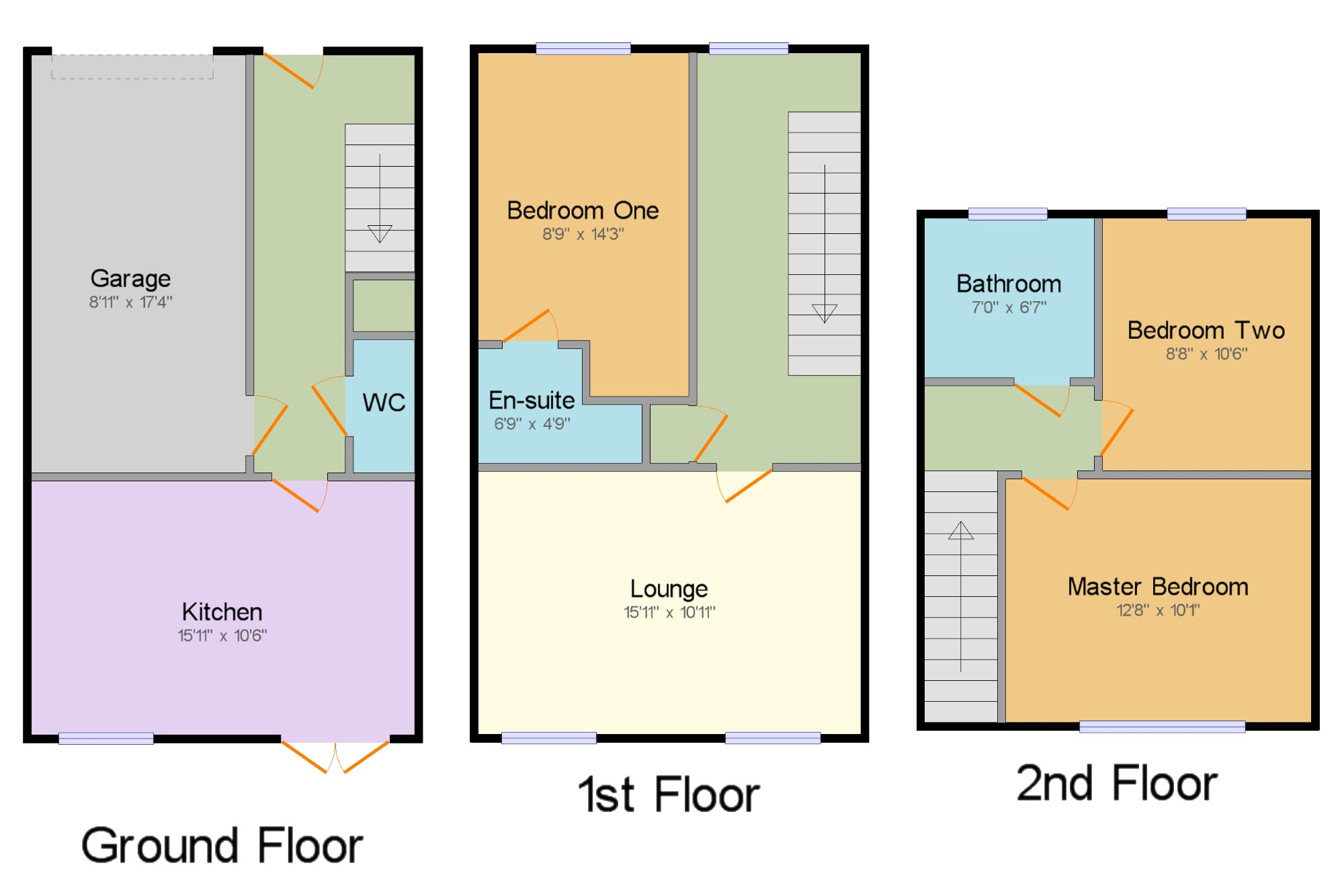 3 Bedrooms Terraced house for sale in East Street, Doe Lea, Chesterfield, Derbyshire S44