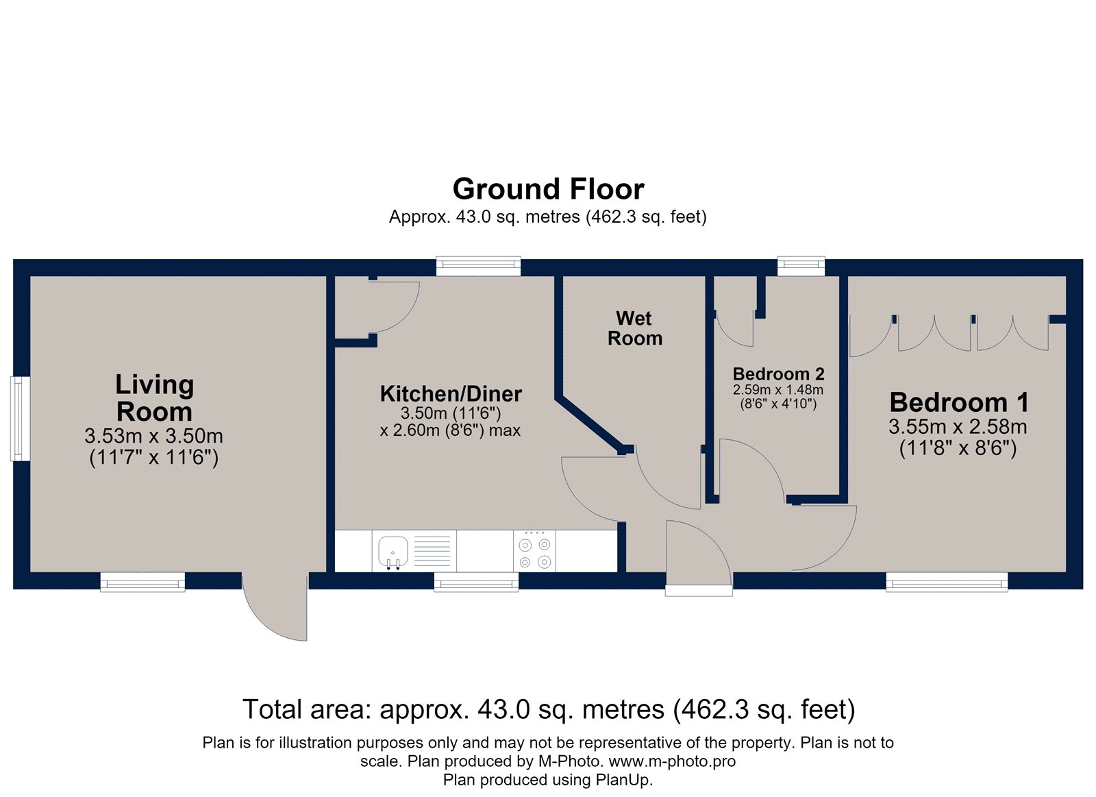 15, Nevada Park, Melton Mowbray floorplan