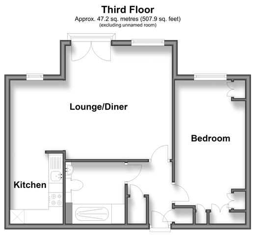 London Road, Uckfield floorplan
