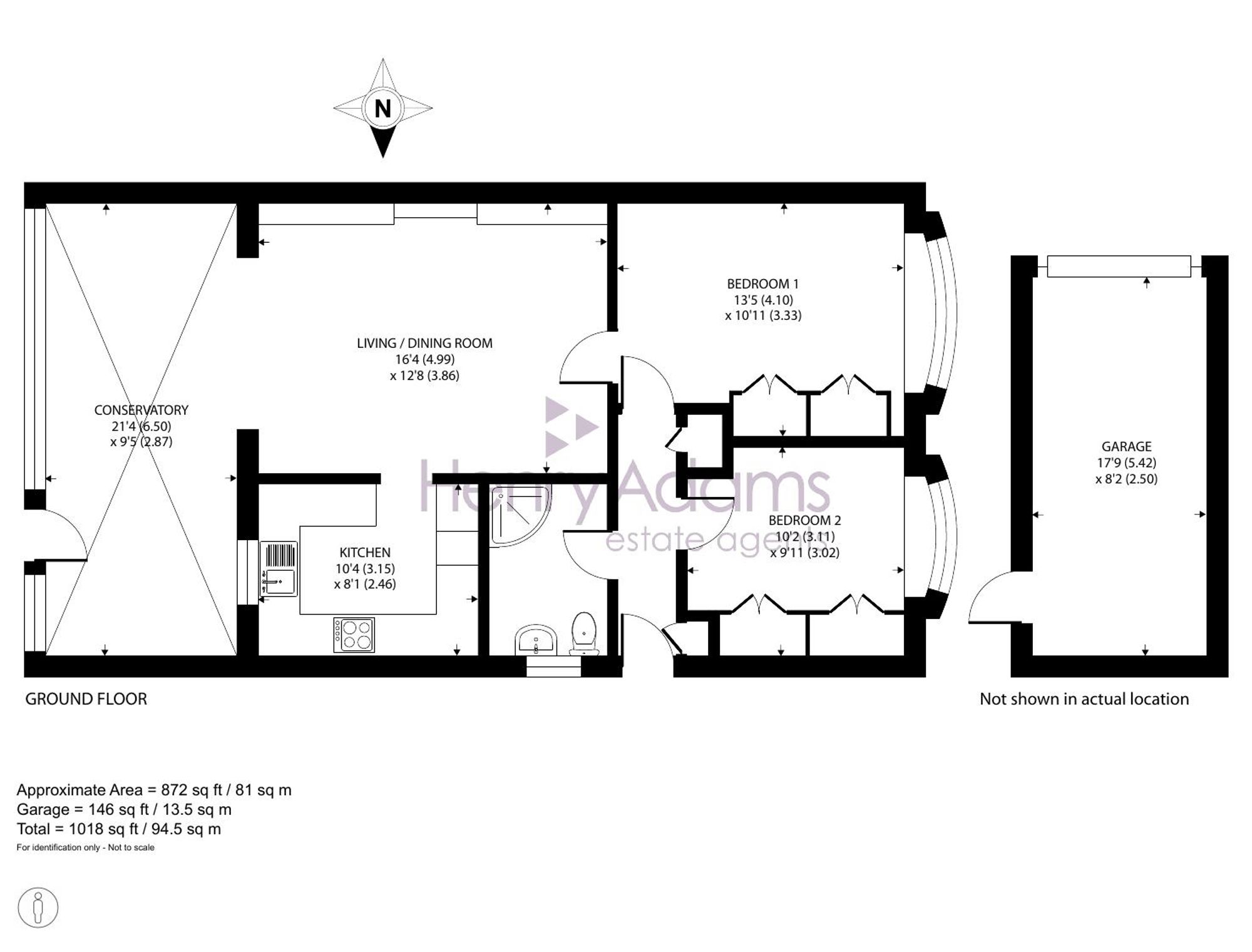 72 Manor Lane, Chichester floorplan