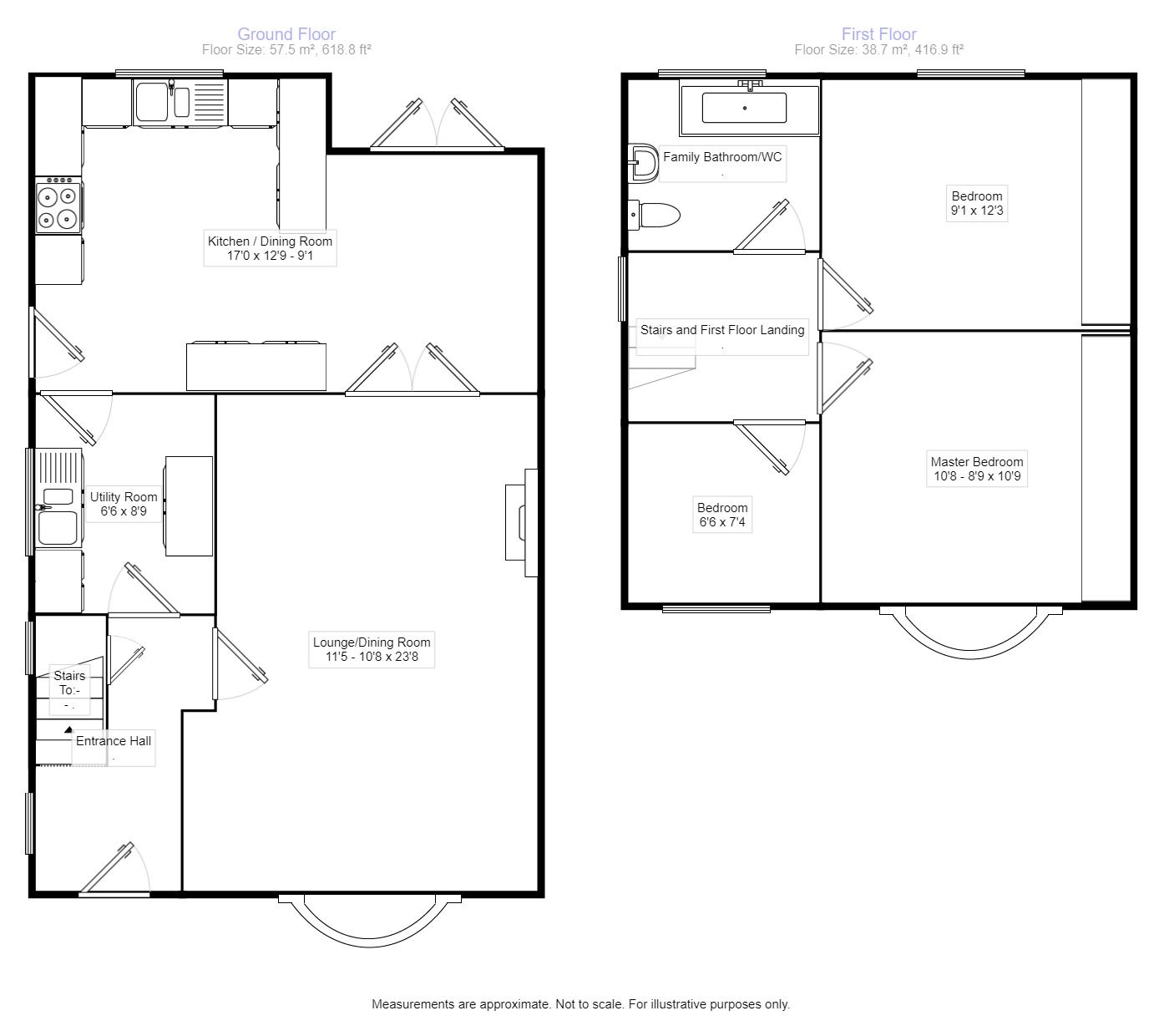 3 Bedrooms Semi-detached house to rent in Harewood Road, Bedford MK42