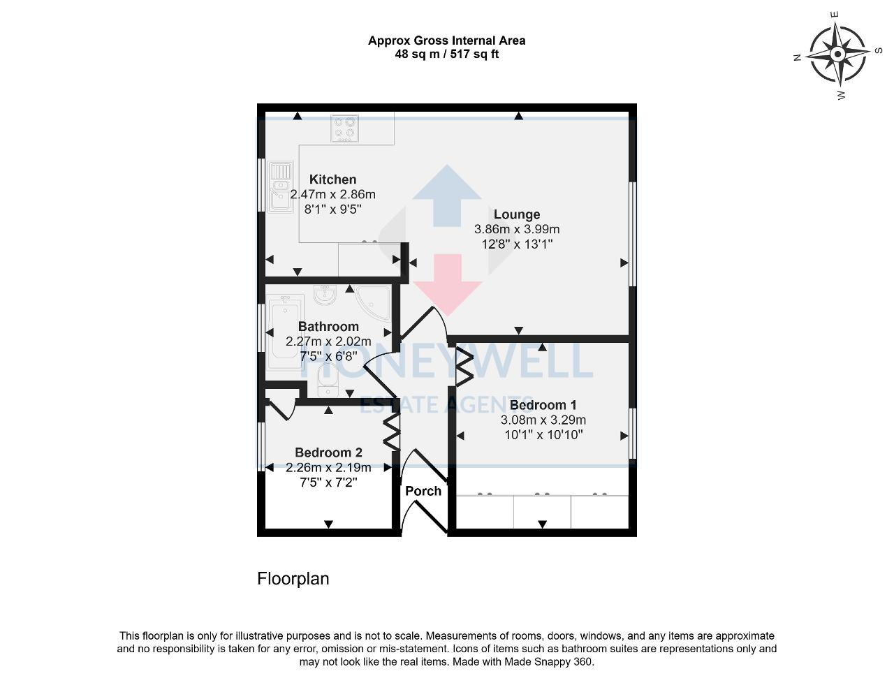 23, Manorfields, WHALLEY floorplan