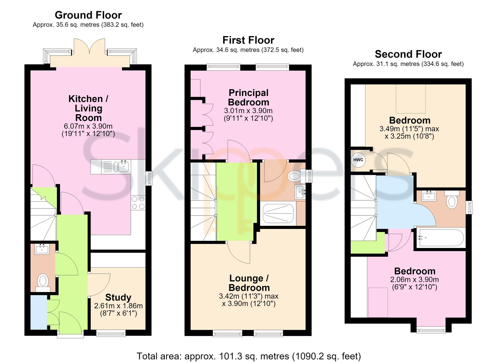 10 Woodpecker Way, Hythe floorplan