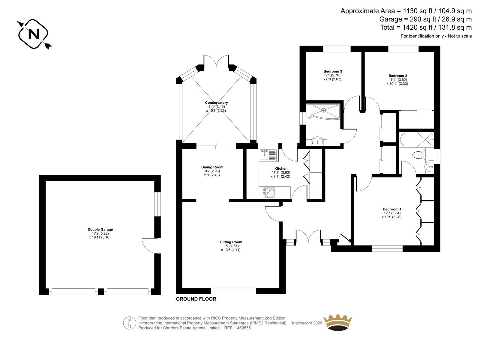 45, Furzehall Avenue, Hampshire floorplan