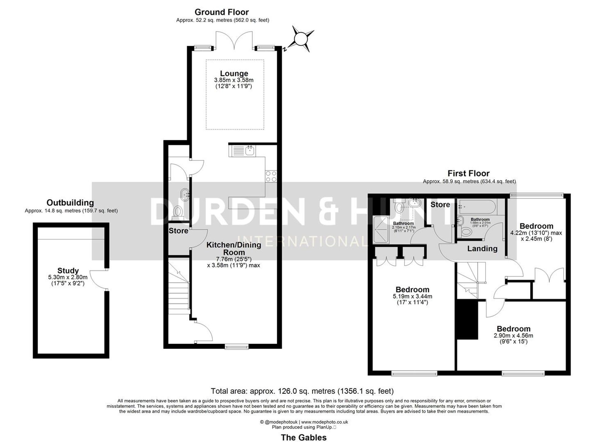 38 The Gables, Ongar floorplan