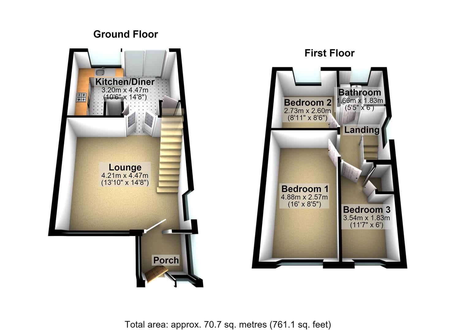 8, Hammerton Drive, Leeds floorplan