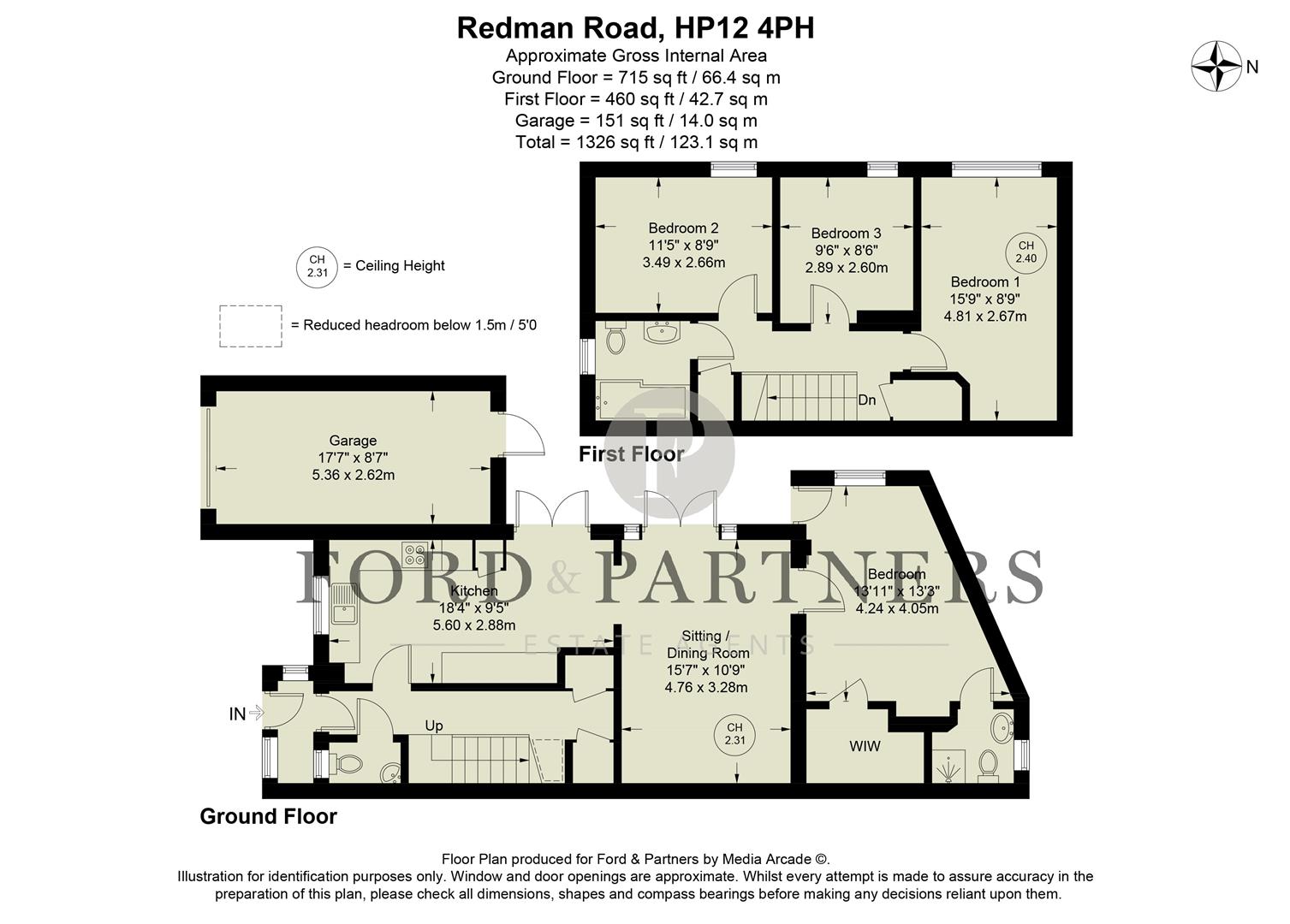 28, Redman Road, High Wycombe floorplan