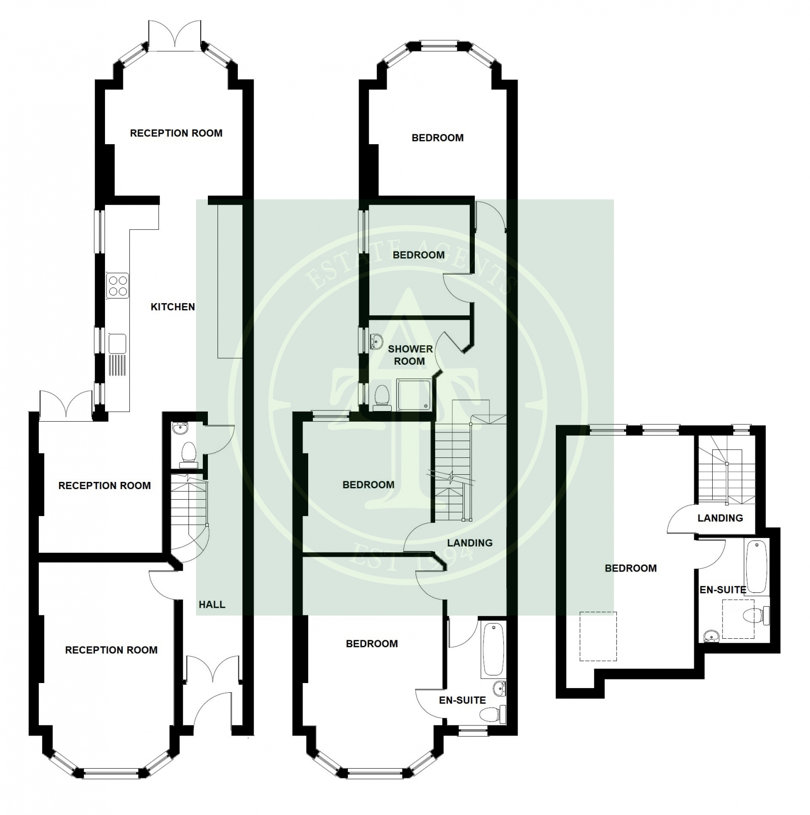 27, Compton Road, Winchmore Hill floorplan