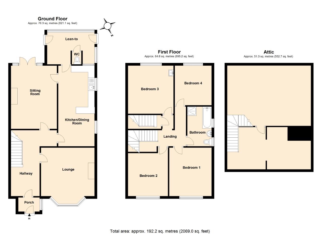 Overland Road, Mumbles, Swansea SA3, 4 bedroom semidetached house for