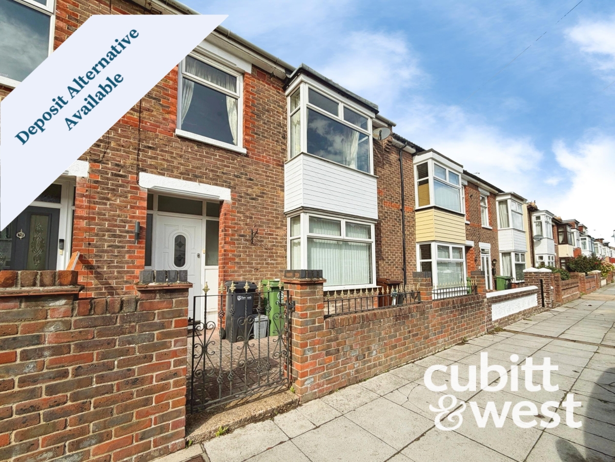 3-bed terraced on 74, Lichfield Road, Portsmouth, £1,400/mo