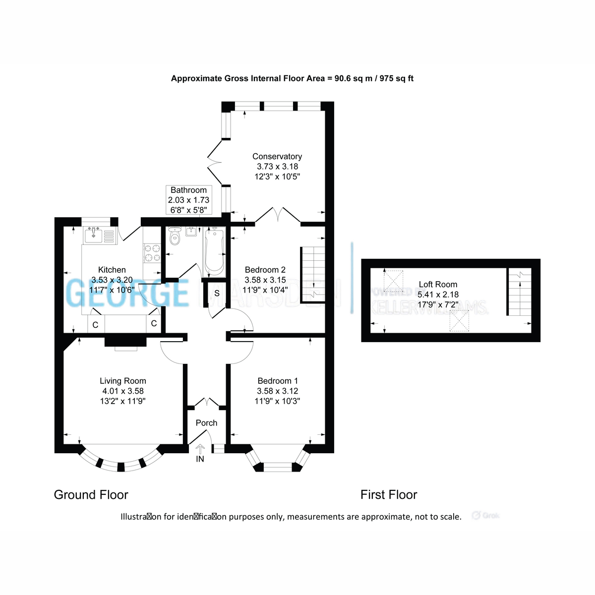 104, Scot Lane, Wigan floorplan