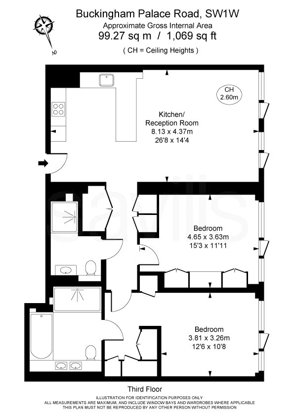 2 Bed Flat To Rent In Nova 79 Buckingham Palace Road