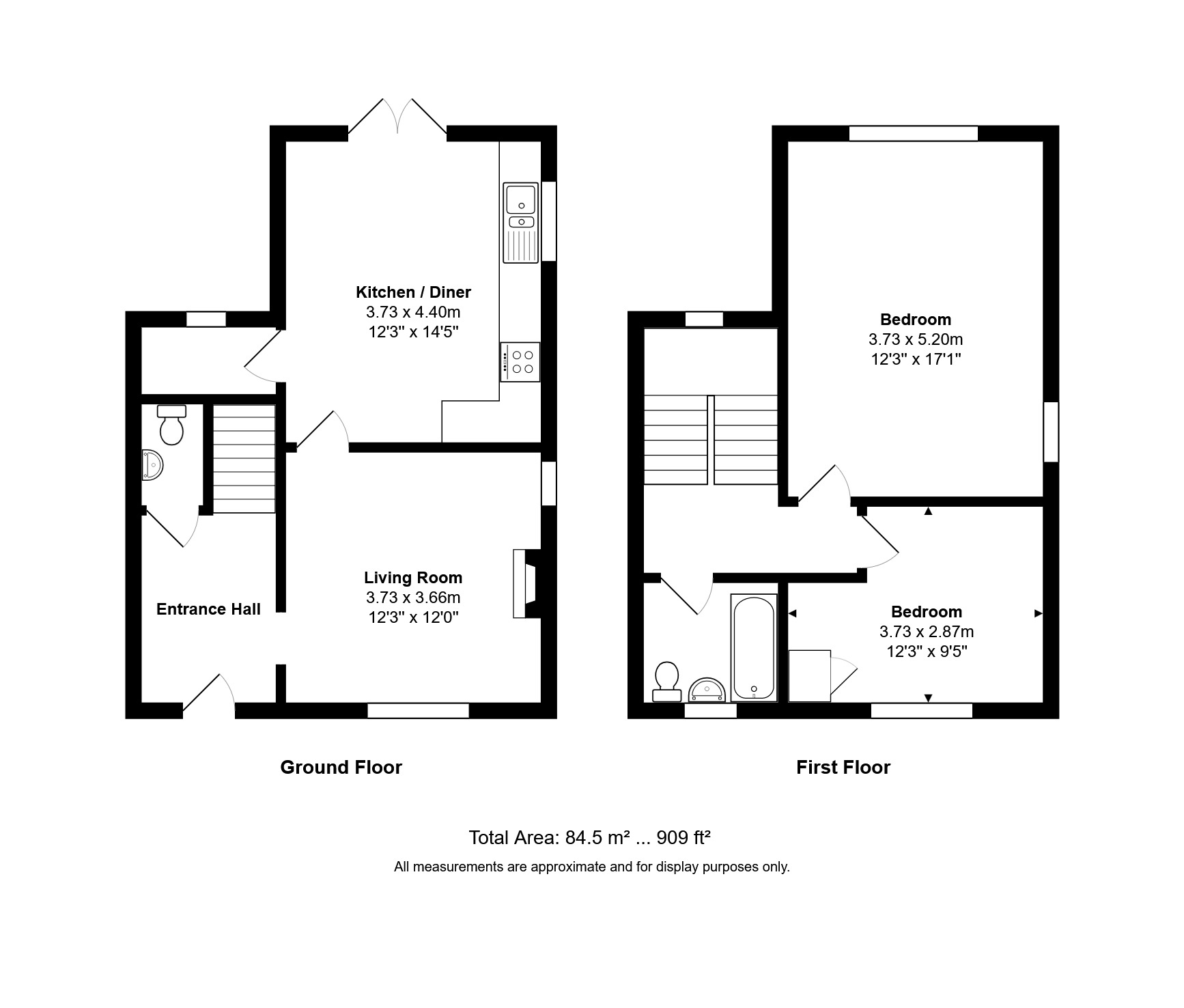 9, Horseshoe Walk, Bath floorplan