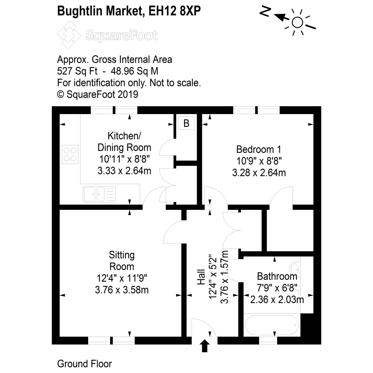 1 Bedrooms Flat for sale in 51 Bughtlin Market, East Craigs EH12