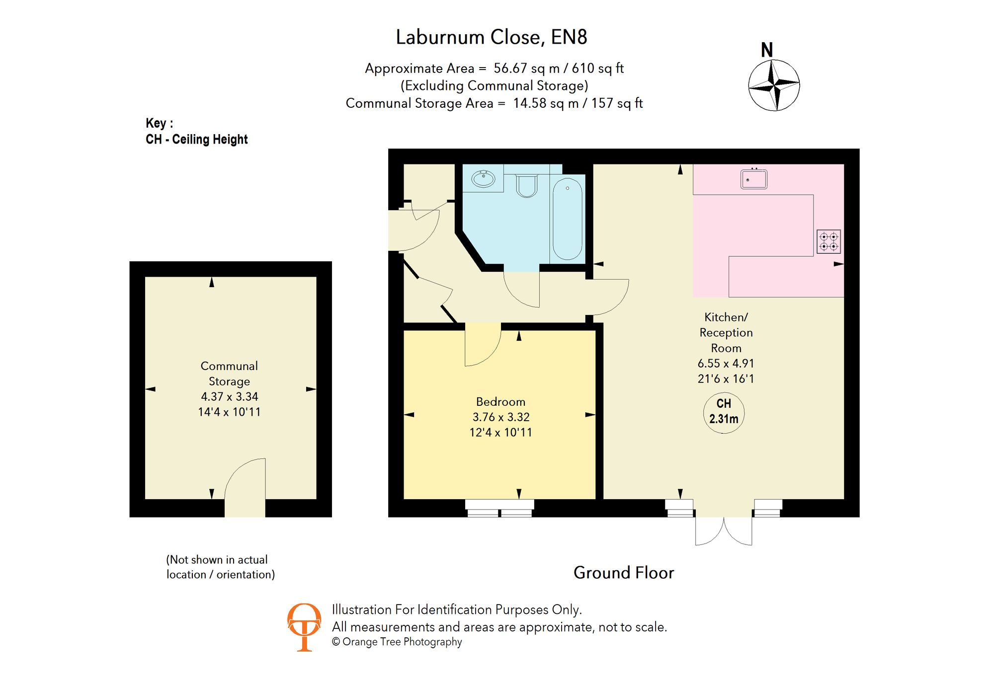 32 Laburnum Close, Waltham Cross floorplan
