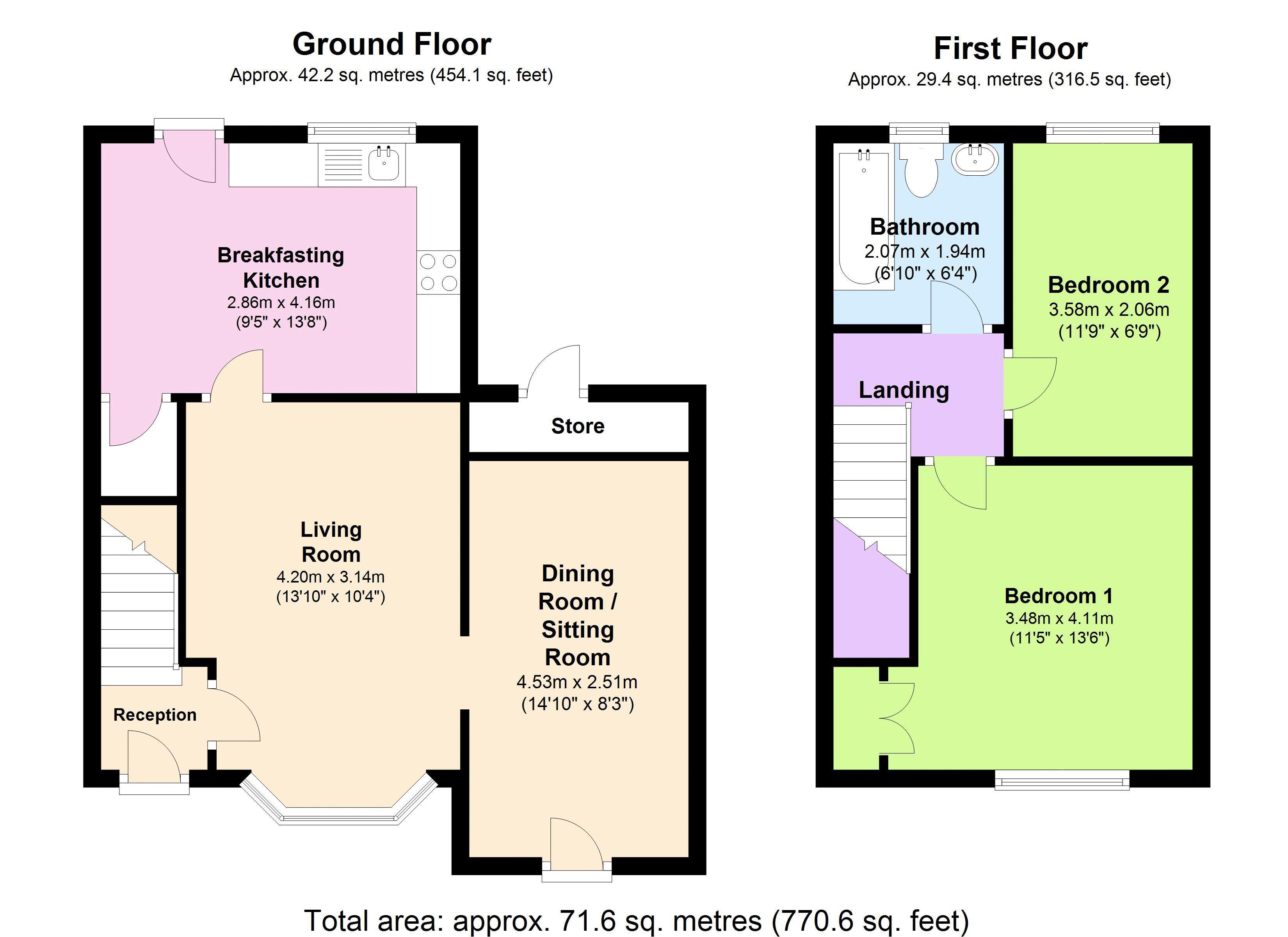 2 Bedrooms  for sale in Studcross, Epworth, Doncaster DN9