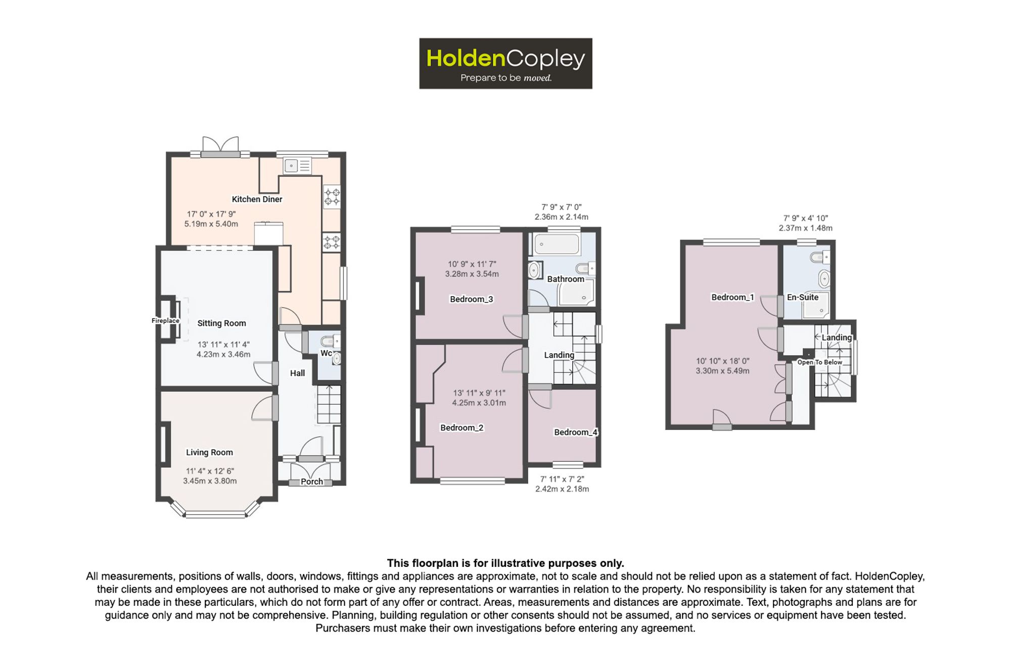 127 Gordon Road, Nottingham floorplan