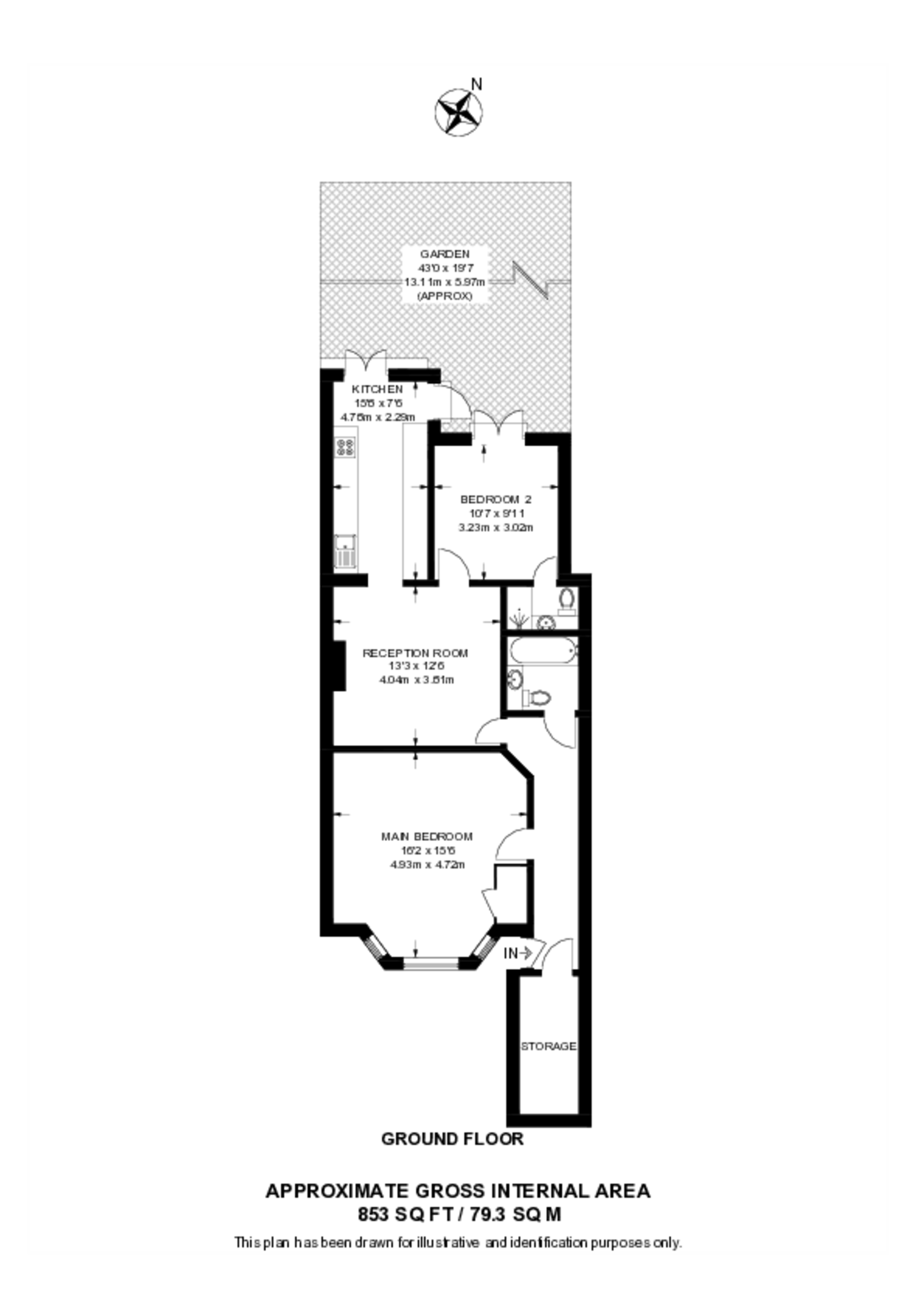 Lavender Hill, Battersea floorplan