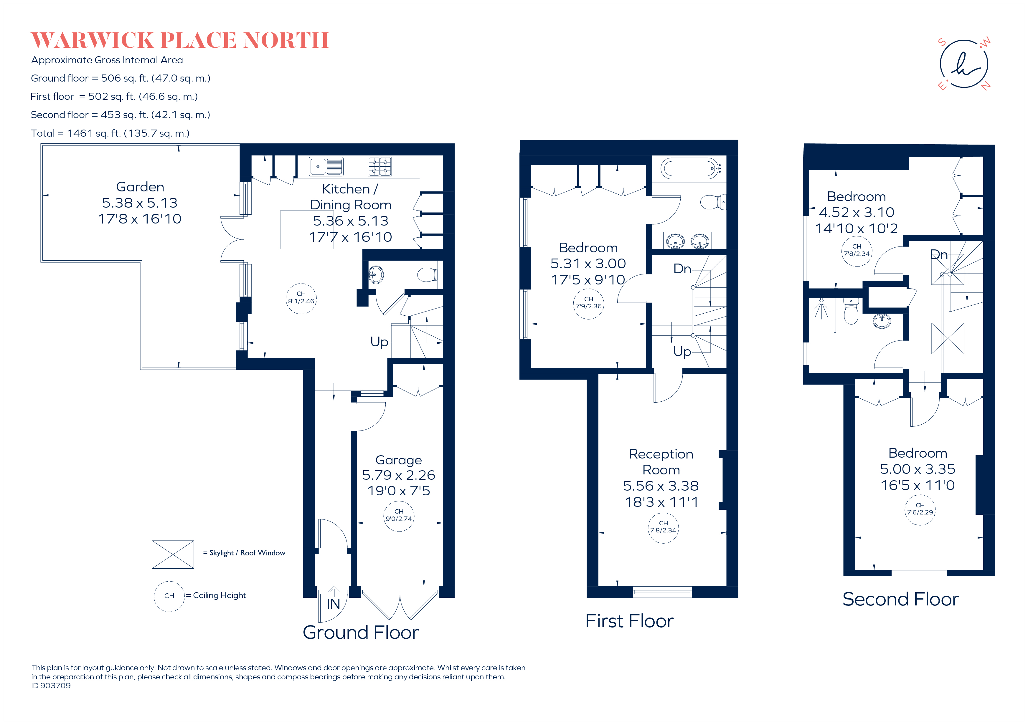 2A, Warwick Place North, London floorplan
