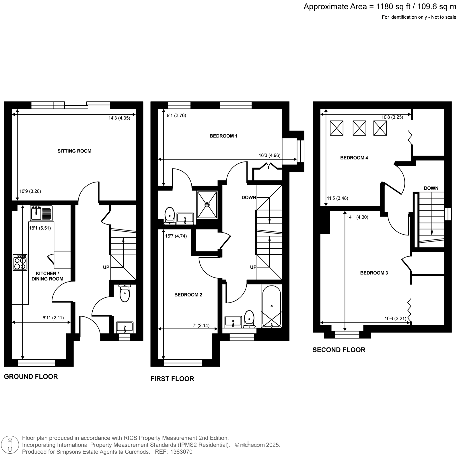 21, Baynton Road, Woking floorplan