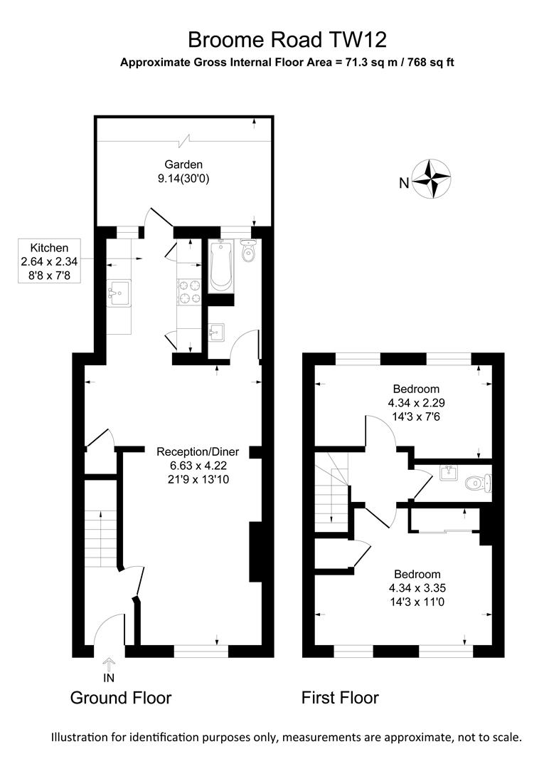 41,, Broome Road, Hampton floorplan
