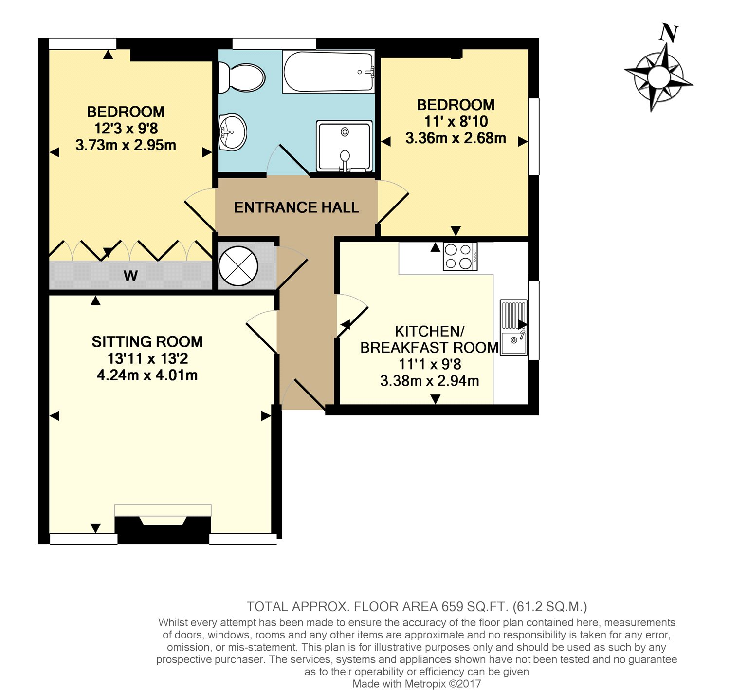 53A, West Street, Surrey floorplan