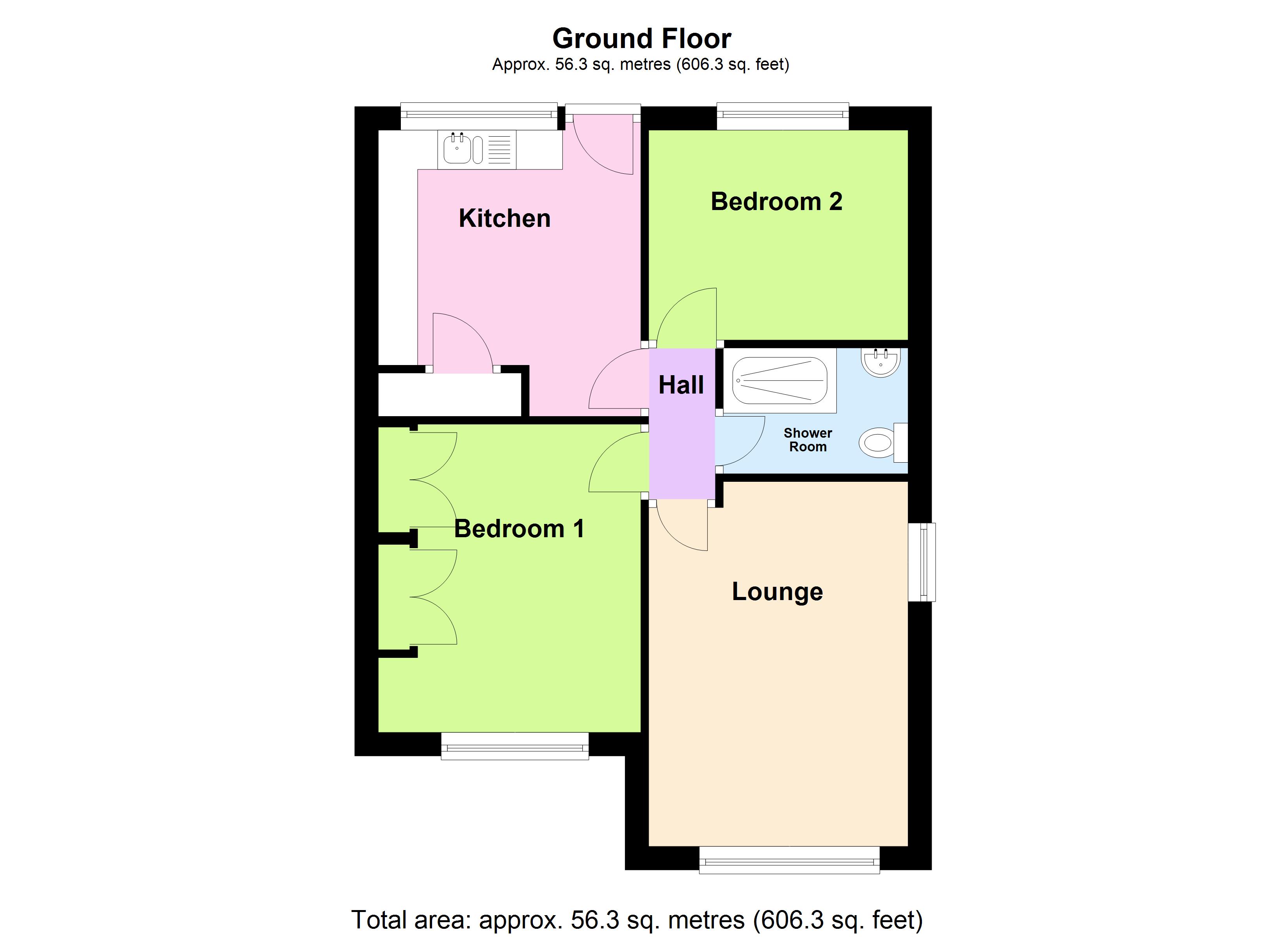 30, St. Albans Way, Rotherham floorplan