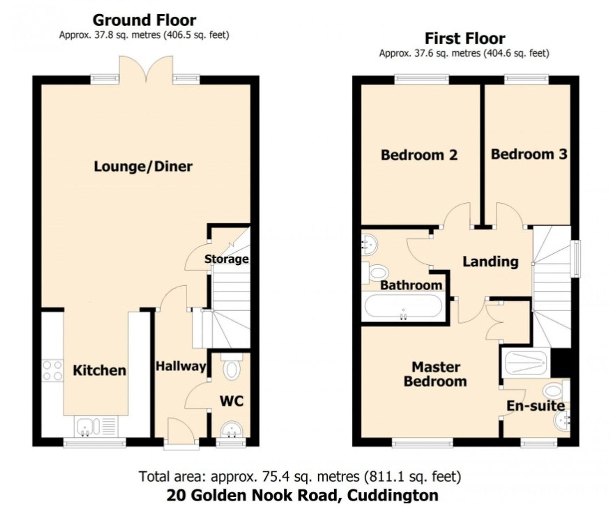 20 Golden Nook Road, Northwich floorplan