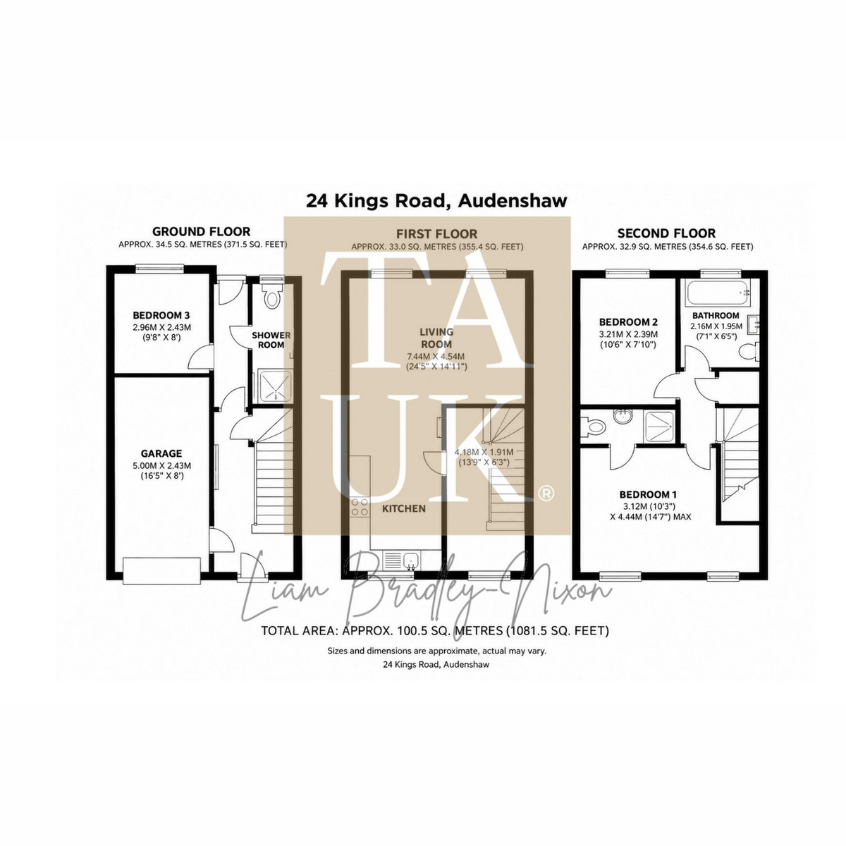 Kings Road, Manchester floorplan