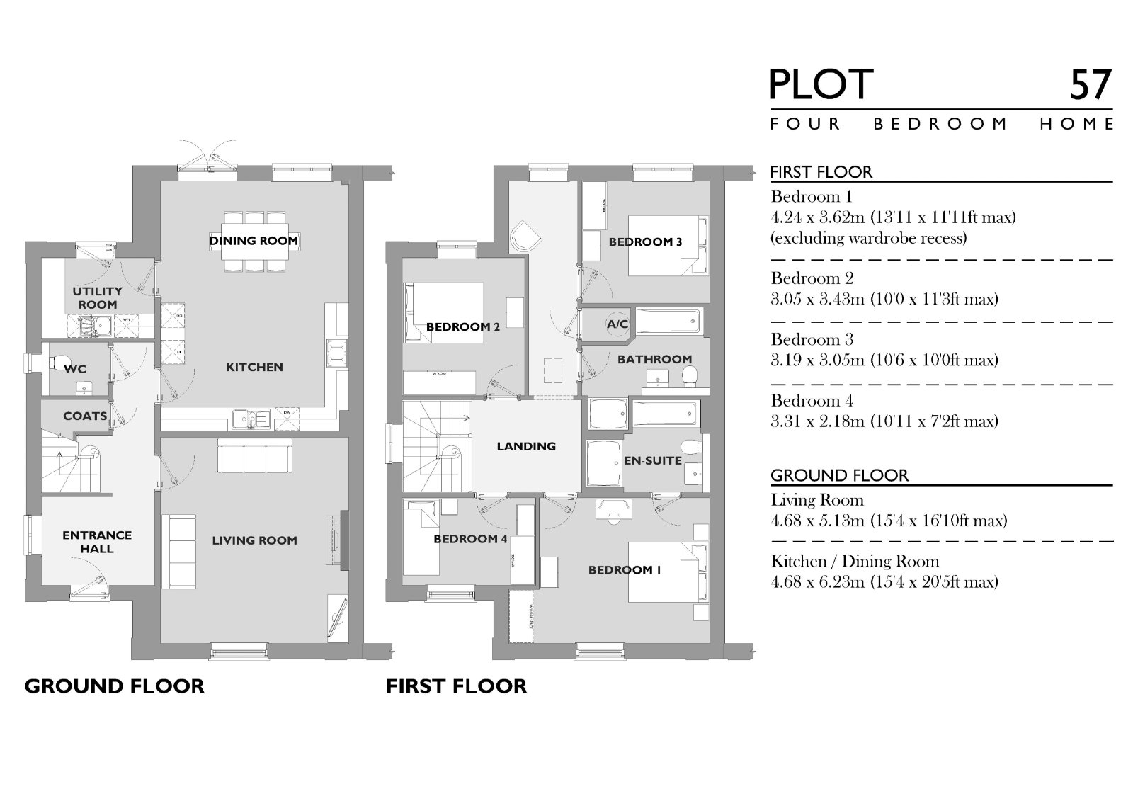 Mountbatten Park, North Baddesley floorplan