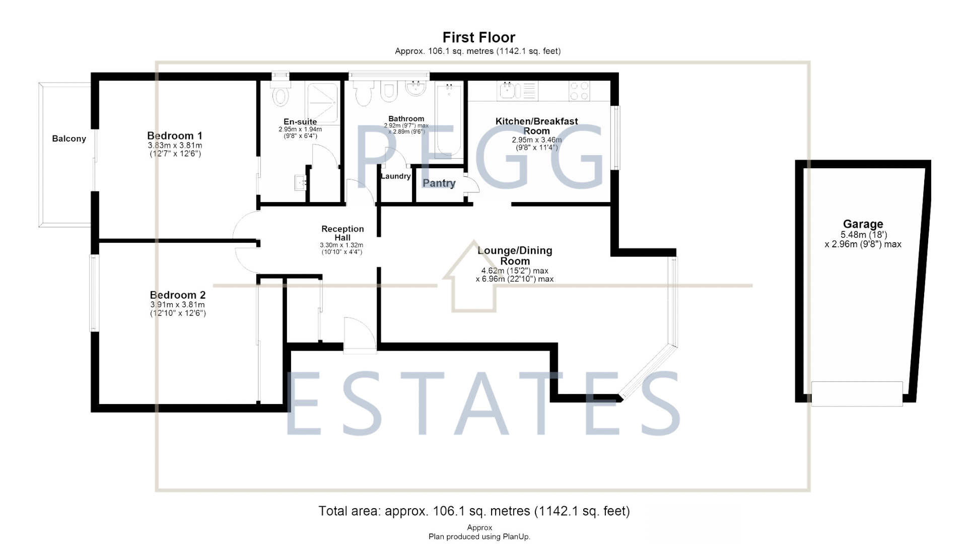 Flat 15, Meadwood, Torquay floorplan