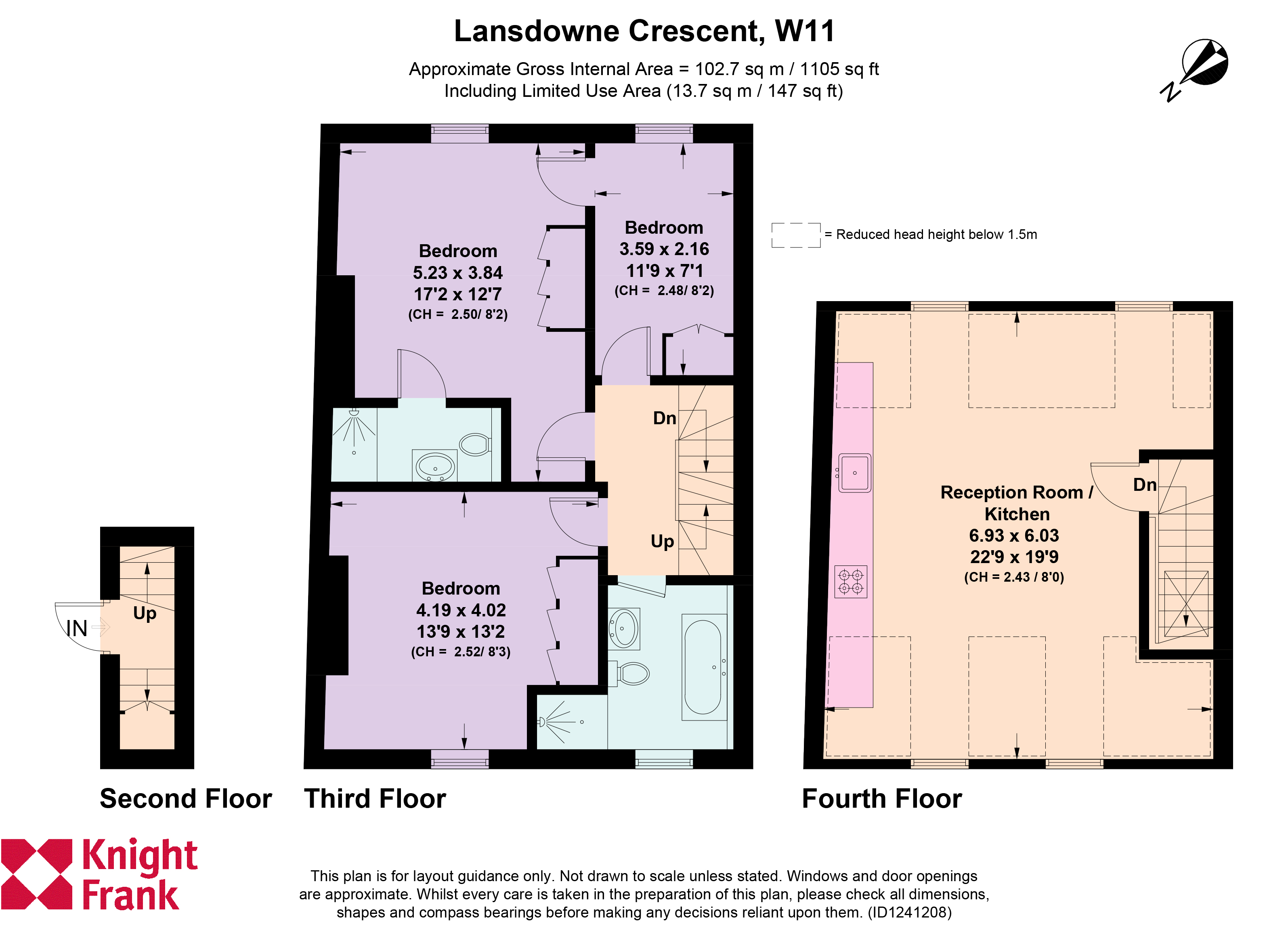 29, Lansdowne Crescent, London floorplan
