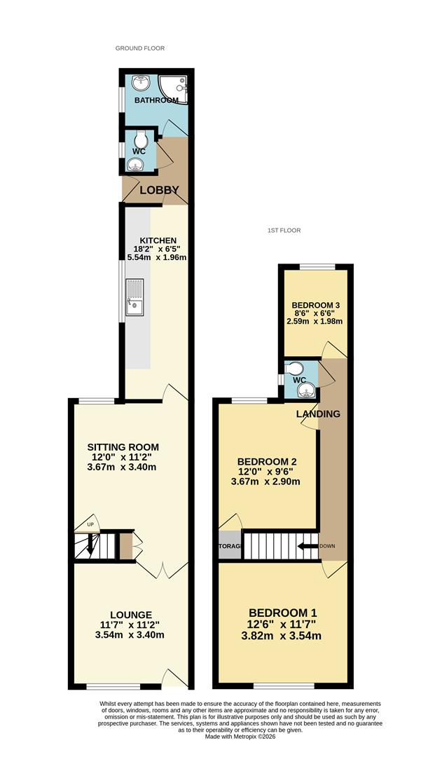 81, Law Street, Leicester floorplan