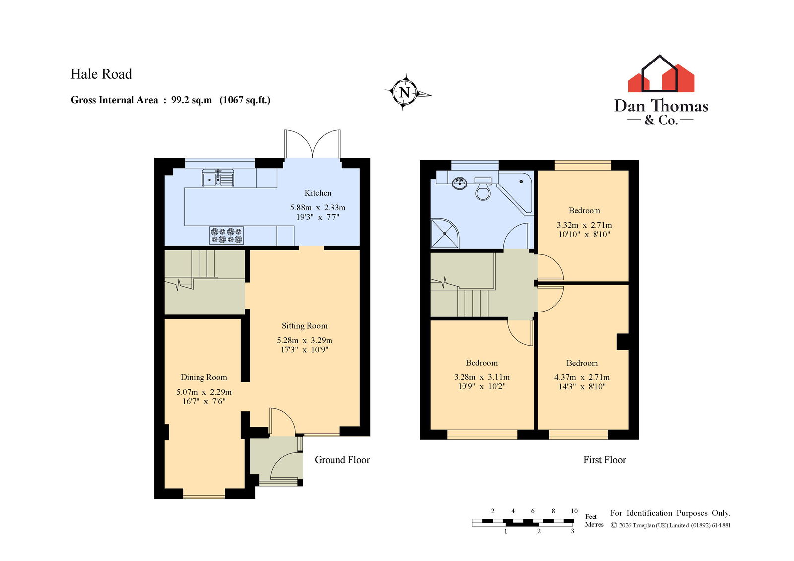 2, Hale Road, Rochester floorplan