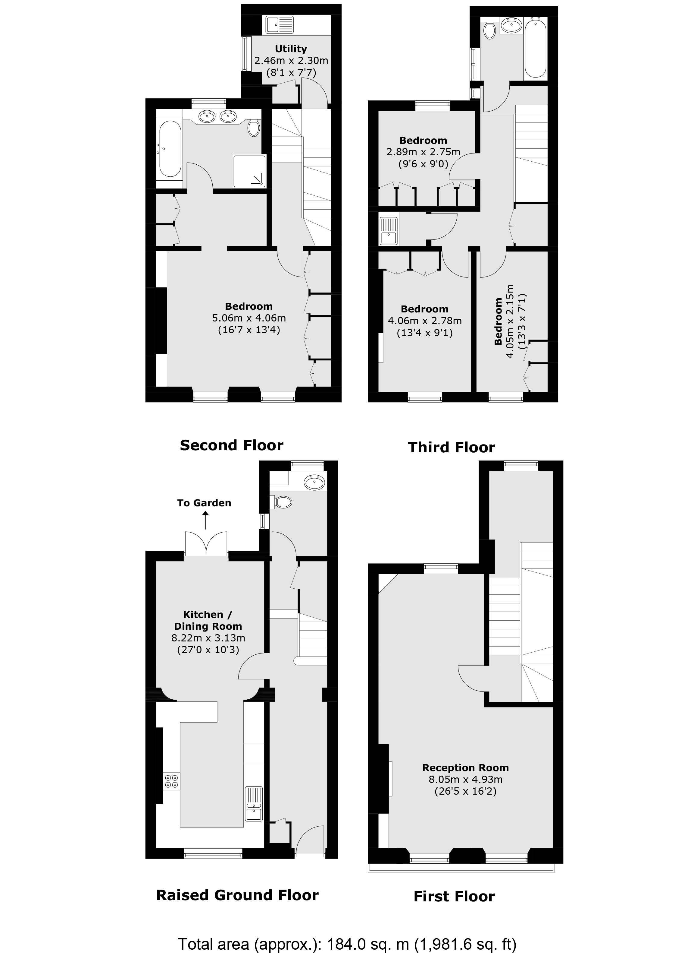29, Moore Street, London floorplan