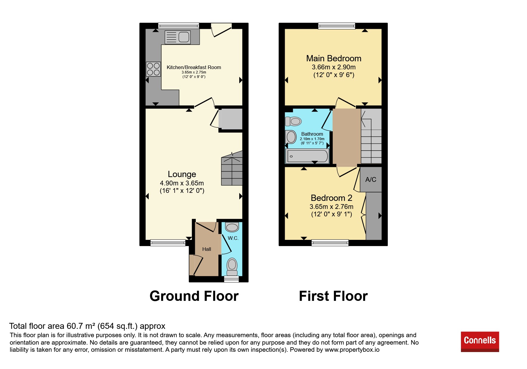 70, Woodbury Avenue, East Grinstead floorplan