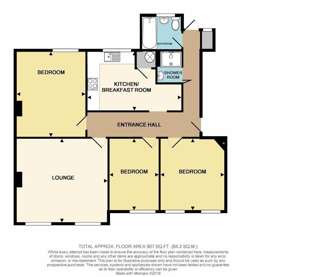 Flat 2, Sherard Mansions, 26, Well Hall Road, London floorplan