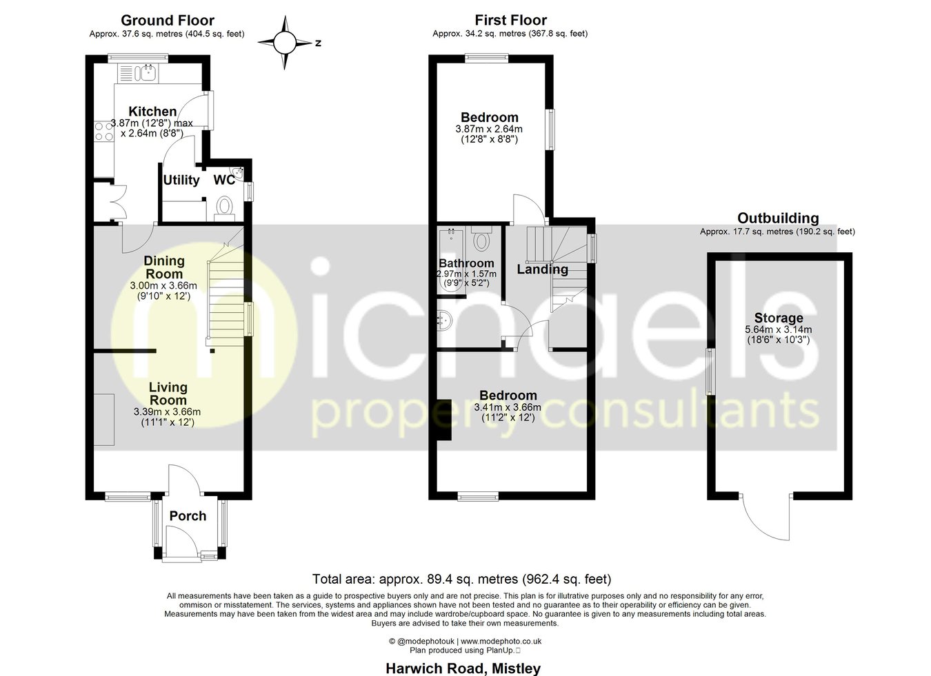 44, Harwich Road, Manningtree floorplan