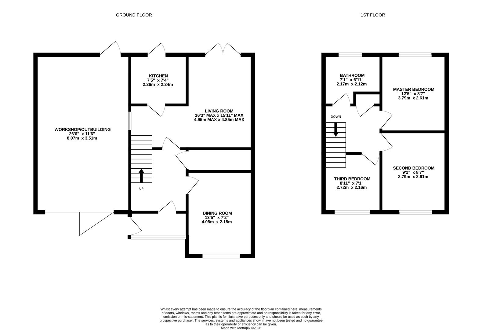 19, West View, Newent floorplan
