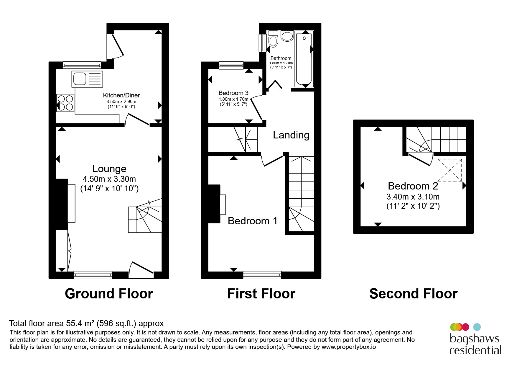 11, Fountain Street, Buxton floorplan