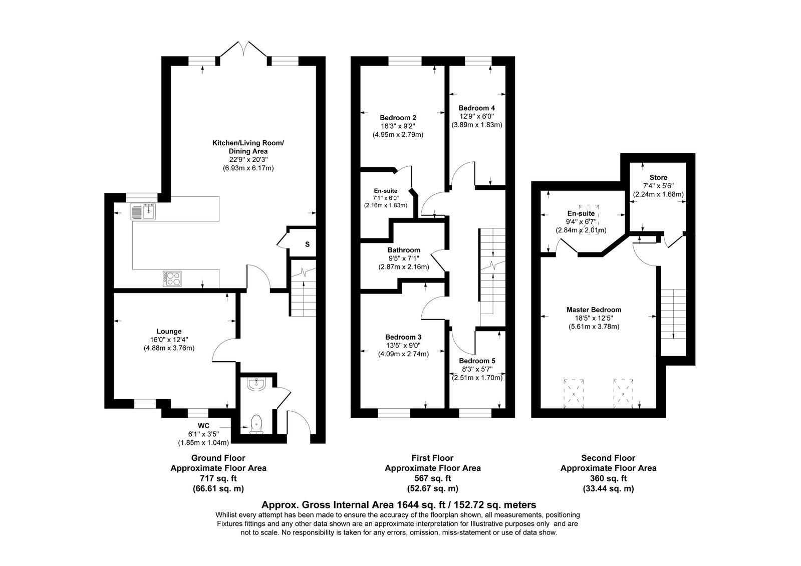 4, Hurstfield Road, Salford floorplan