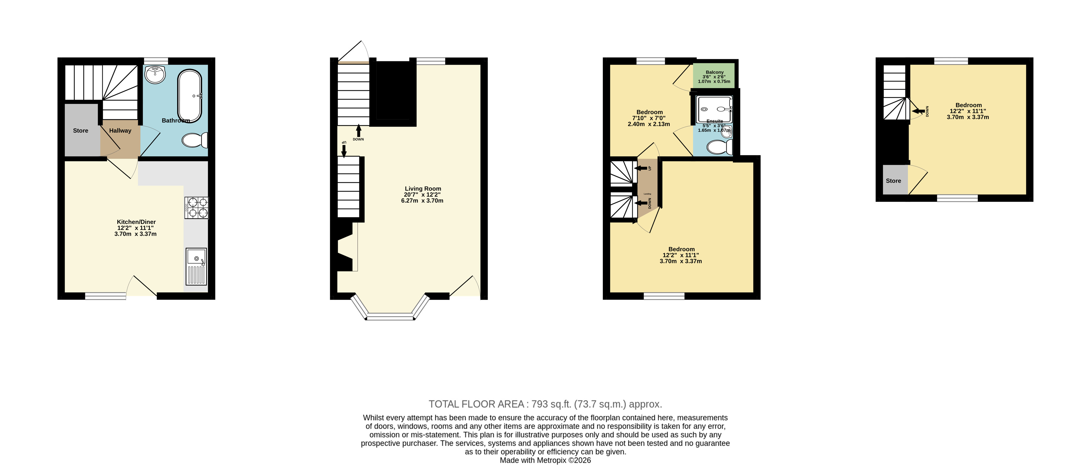 27, Liverpool Lawn, Kent floorplan
