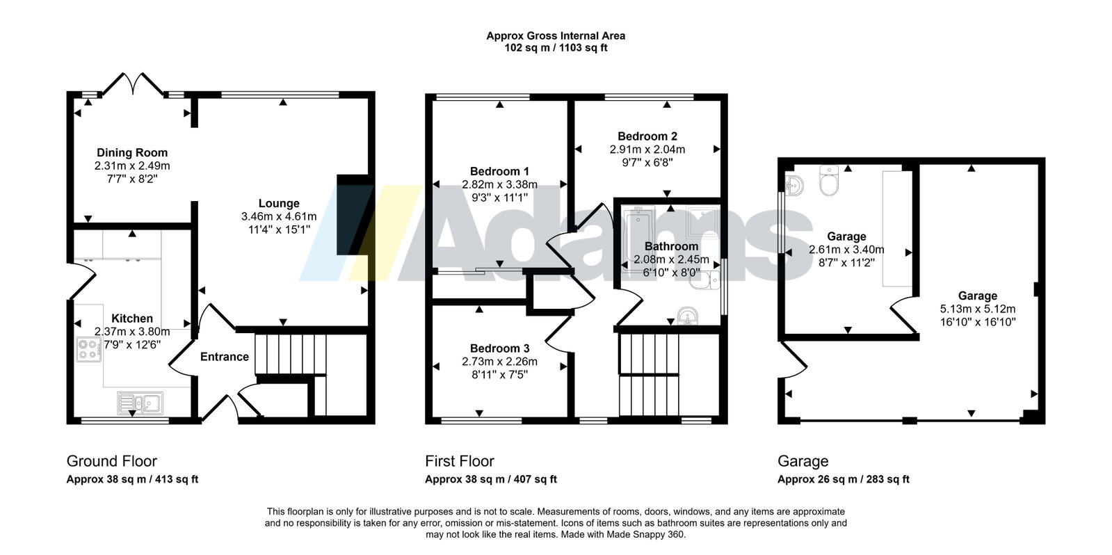 48, Allendale, Runcorn floorplan