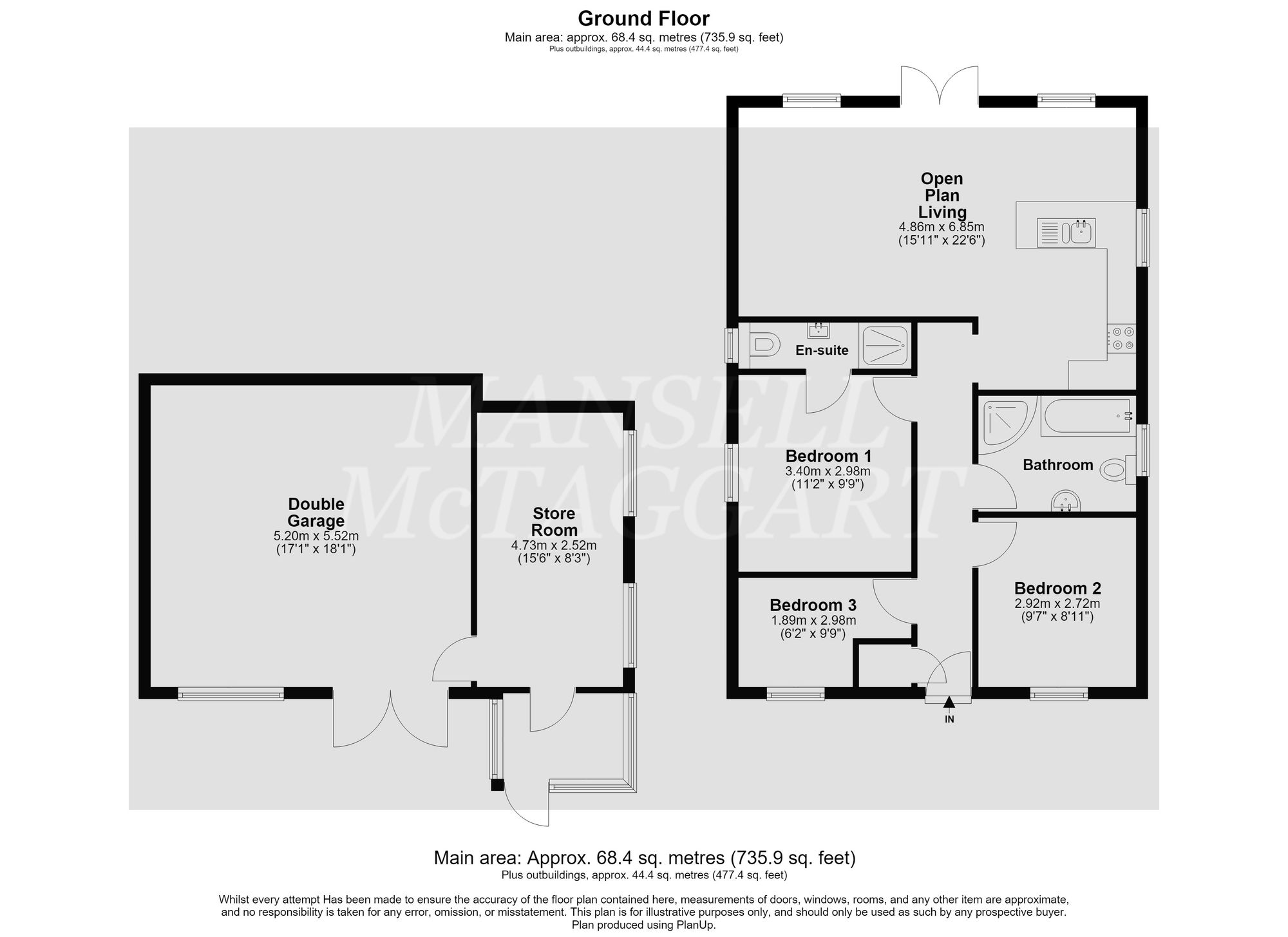 26A Horsham Road, Crawley floorplan