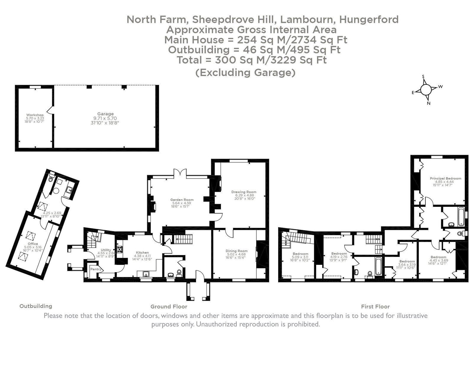 North Farm, Sheepdrove Hill, Hungerford floorplan