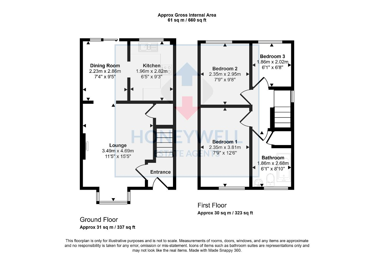 11, Barn Croft, Clitheroe floorplan