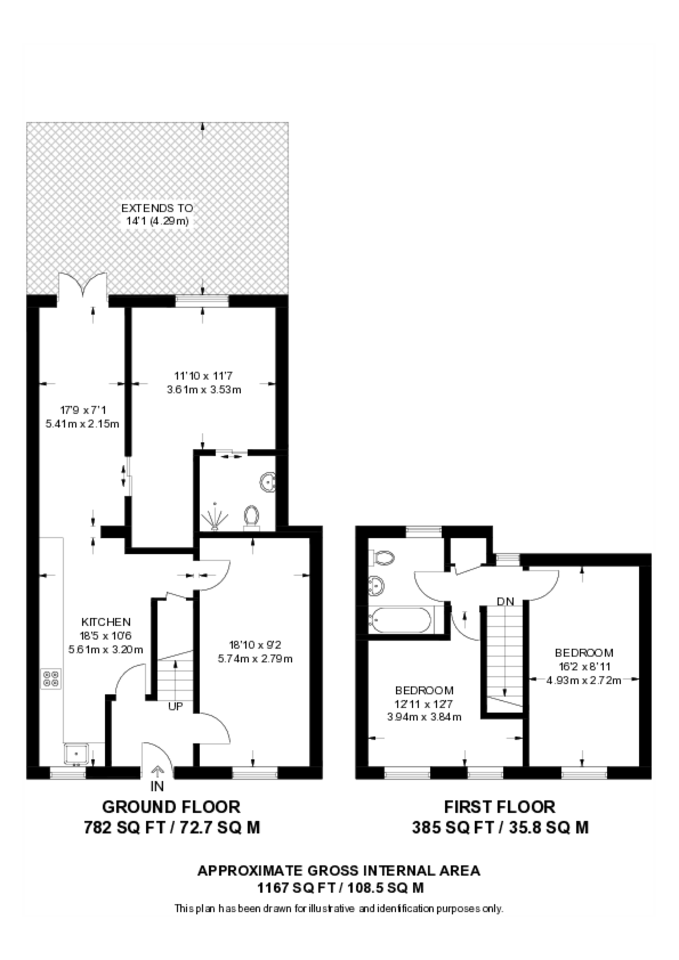 Abbott Road, Poplar floorplan
