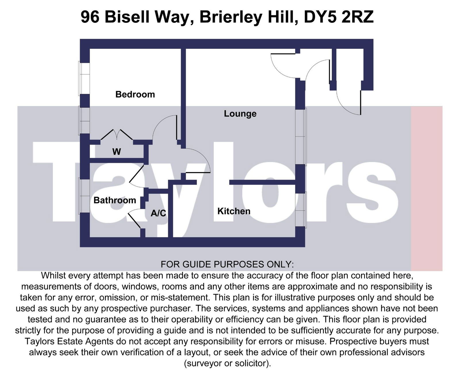 96, Bisell Way, Brierley Hill floorplan