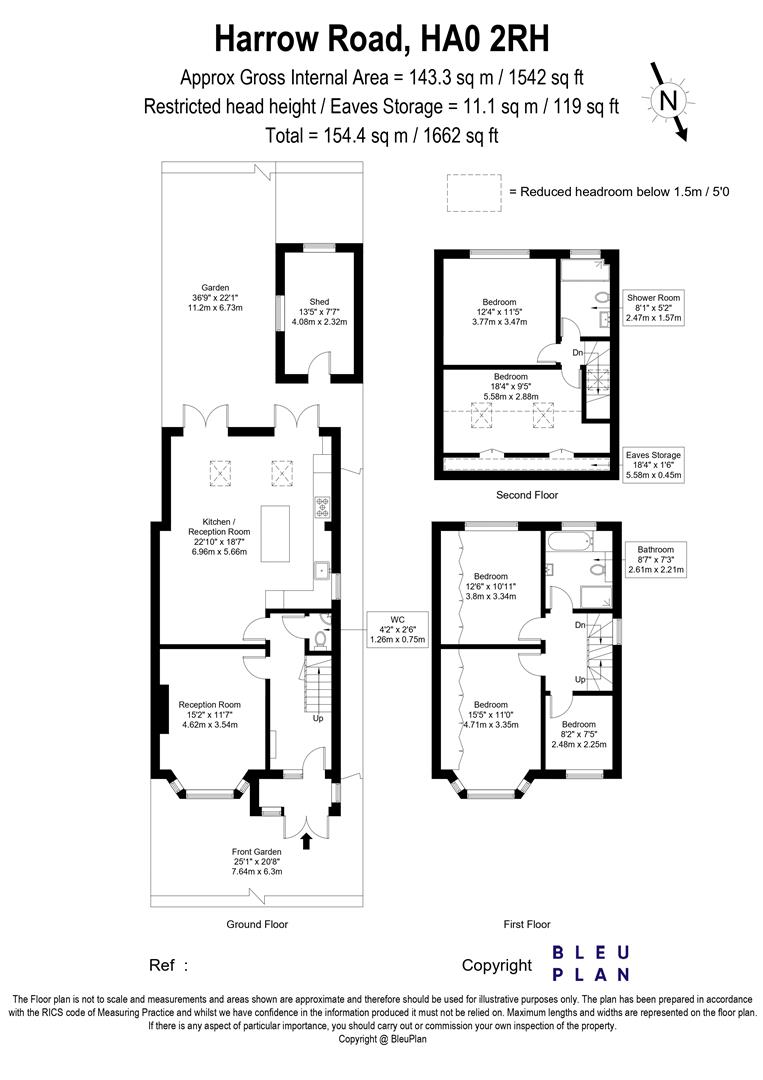885, Harrow Road, Wembley floorplan